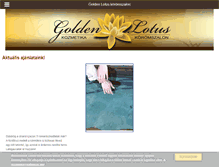 Tablet Screenshot of goldenlotus.hu